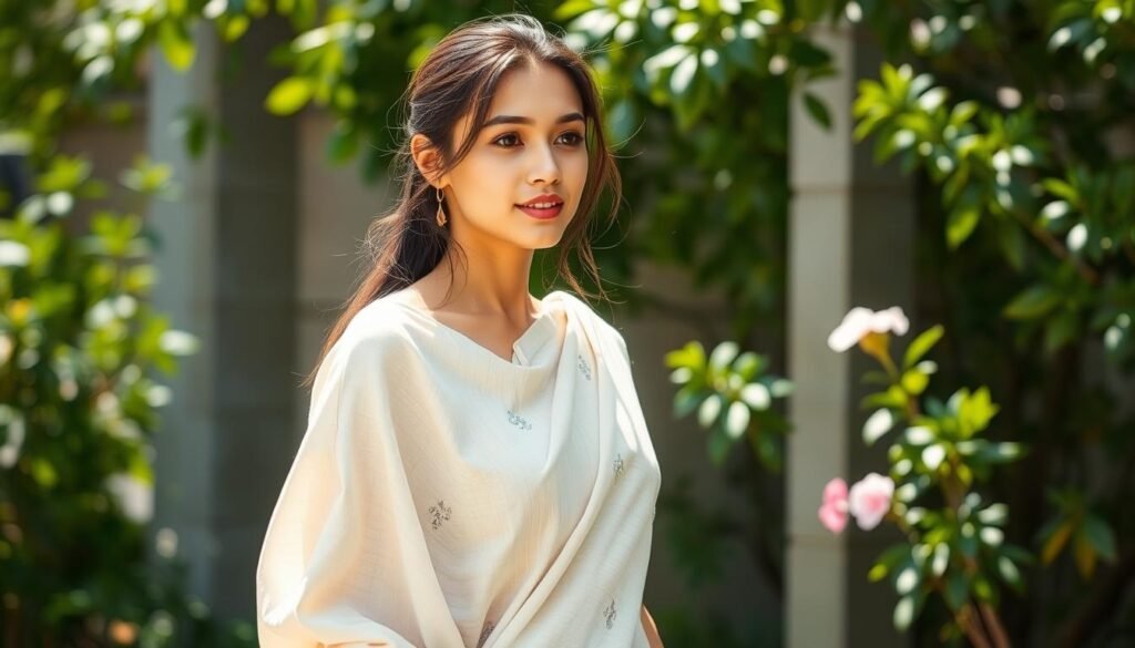 casual cotton saree look casual cotton saree look