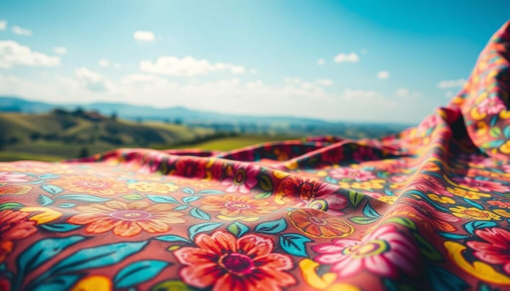 handblock printed saree